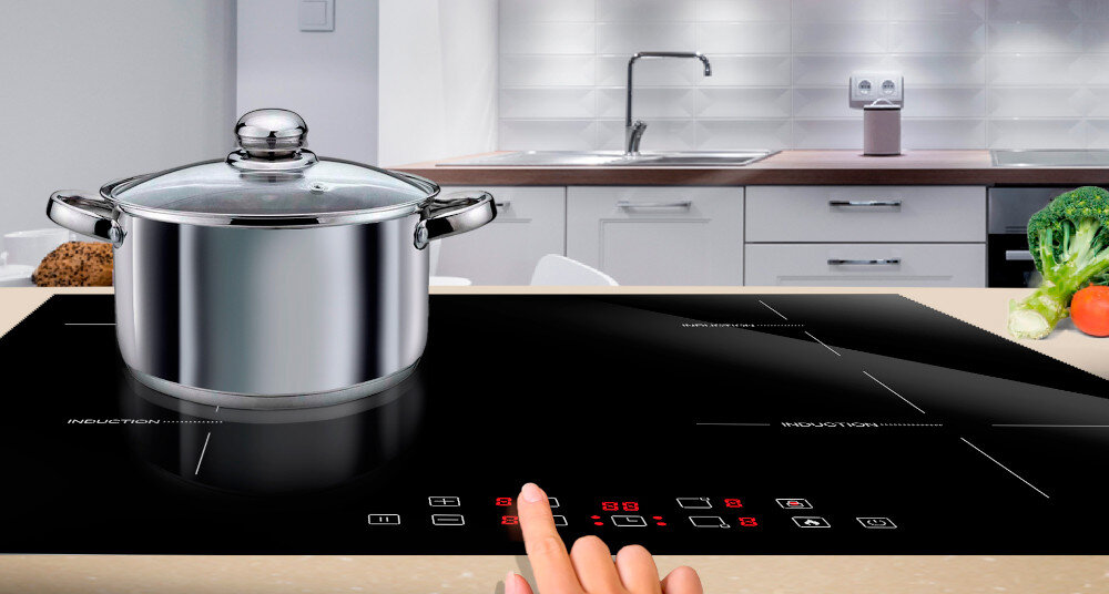 Płyta indukcyjna LIN LI-B47400 pola indukcyjne Booster szybsze gotowanie moc pól