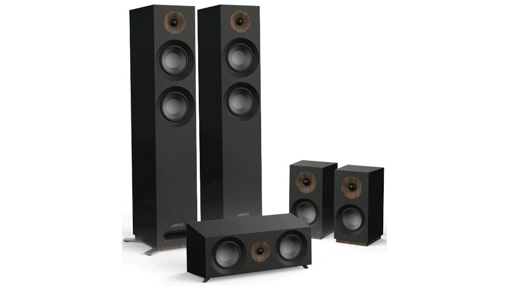 Kino domowe ONKYO TX-RN6100B + JAMO S-807 HCS 5.0  - kolumny