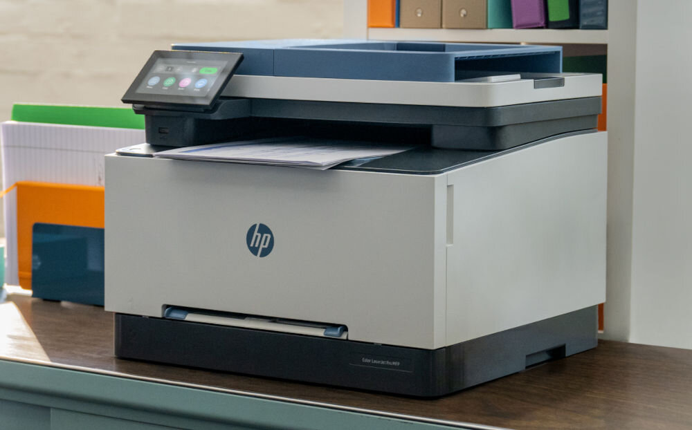 Urządzenie wielofunkcyjne HP Color LaserJet Pro 3302fdn Druk w kolorze, Automatyczny druk dwustronny