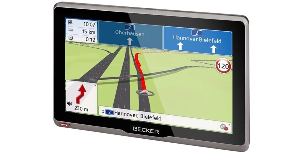 Nawigacja BECKER Transit.7sl EU mapy ekran sterowanie licencja gps
