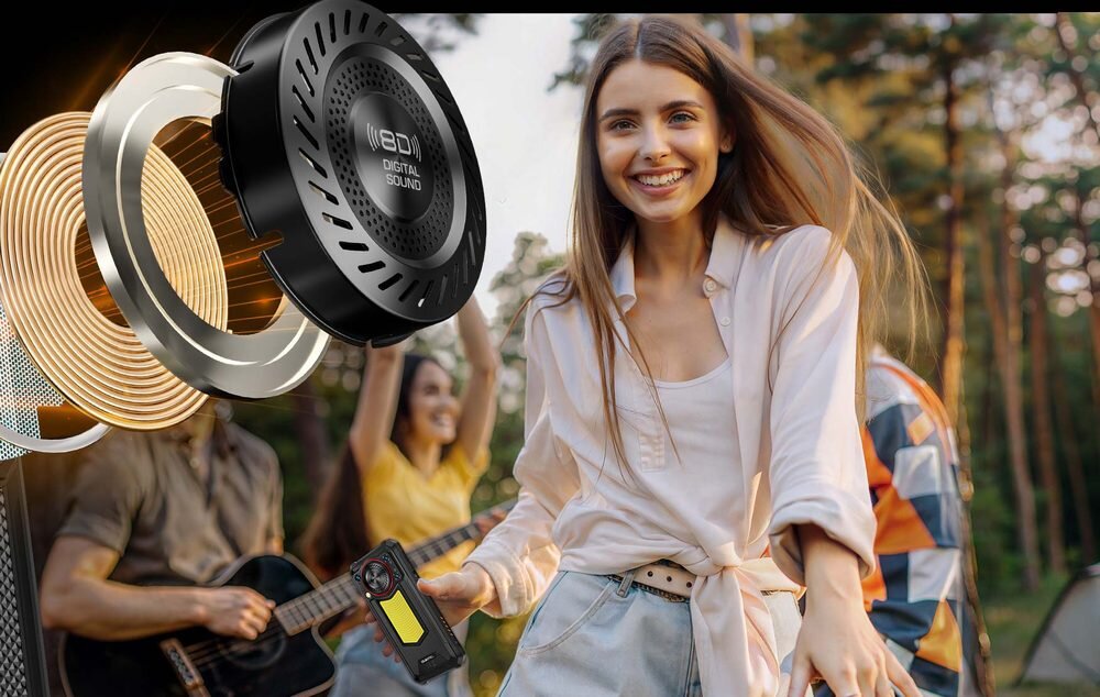 OUKITEL WP53 ośmiordzeniowy procesor głośnik 128 dB outdoor