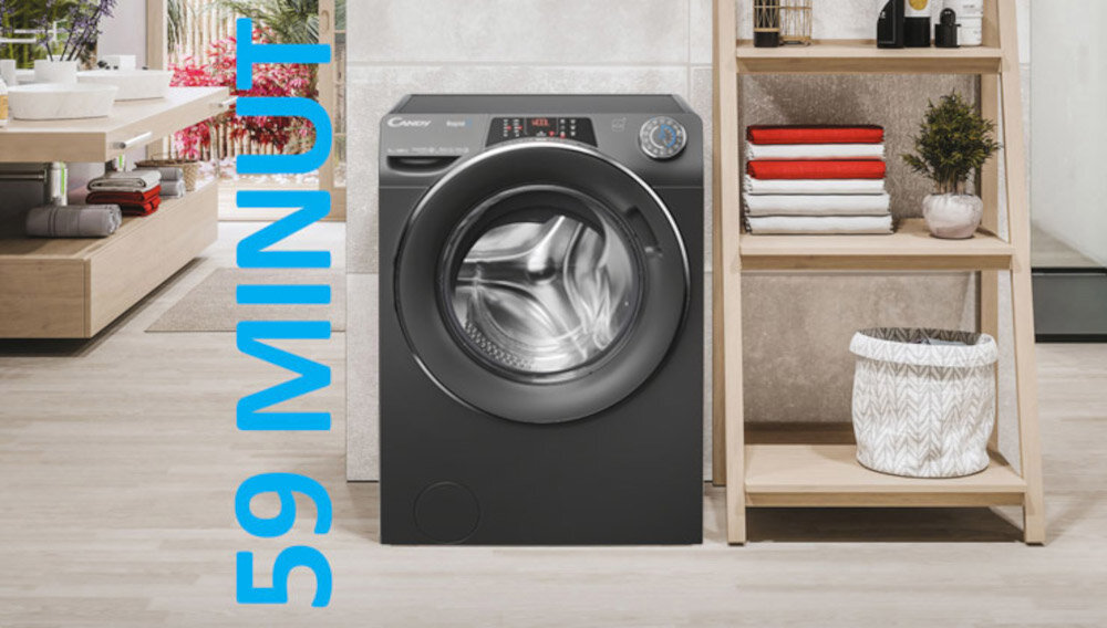 Pralka CANDY Rapido  RO1496DWMCRT 1-S 8kg 1400 obr A Uniwersalny program