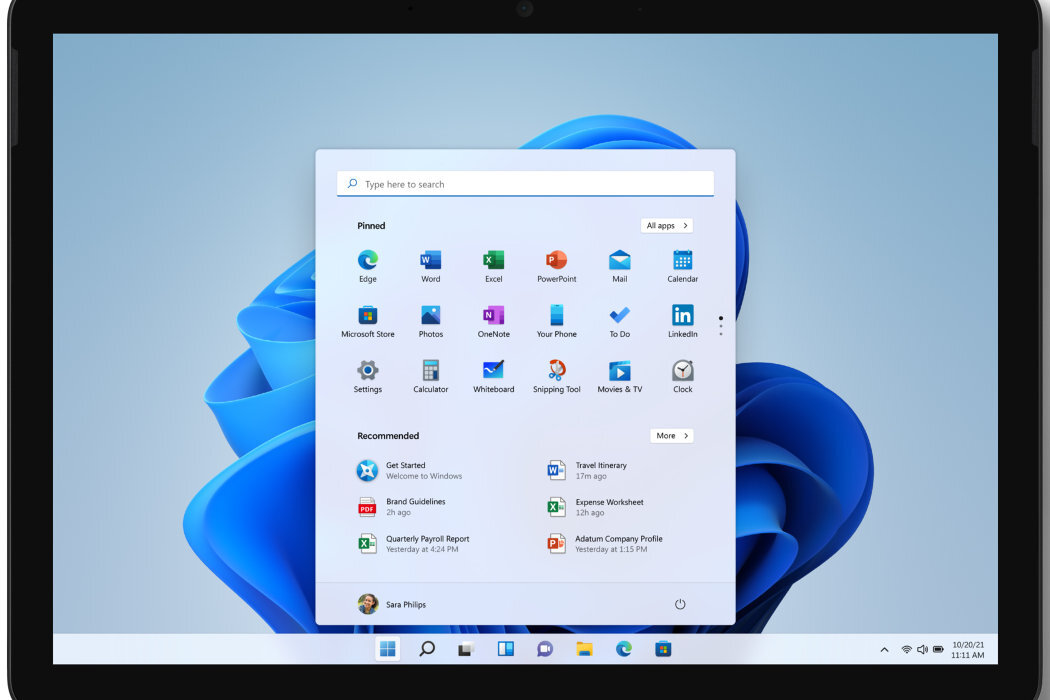 MICROSOFT Surface Go 3 gesty palce intuicyjny