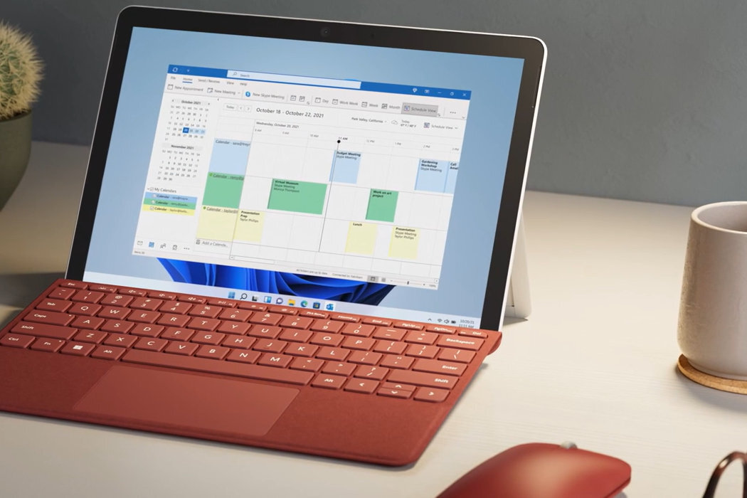 MICROSOFT Surface Go 3 Widżety