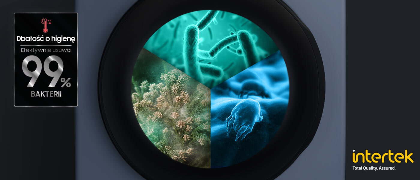 Higieniczne pranie z parą