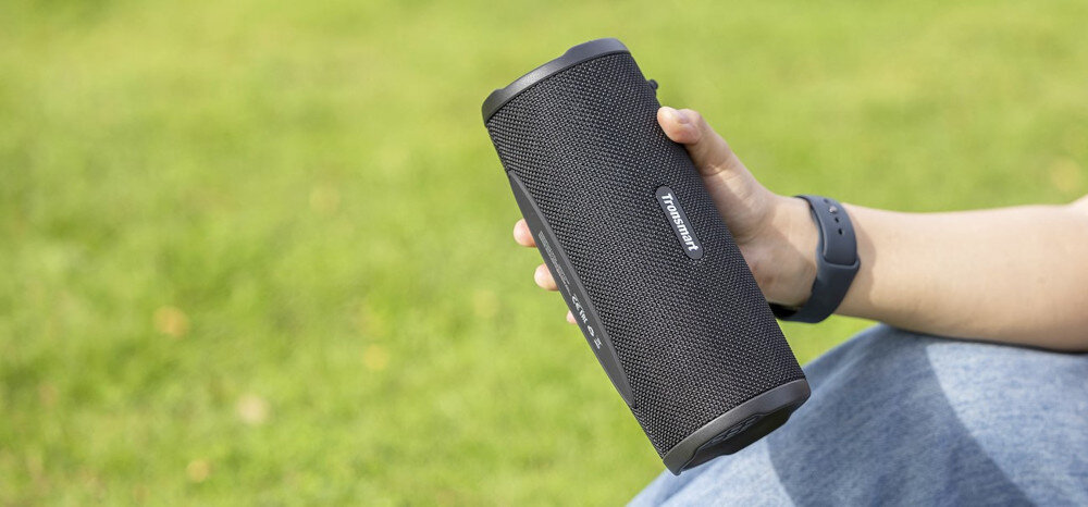 Głośnik mobilny TRONSMART Mirtune C3 Plus lekki i przenośny z paskiem na rękę, głośnik mobilny trzymany w ręku na świeżym powietrzu
