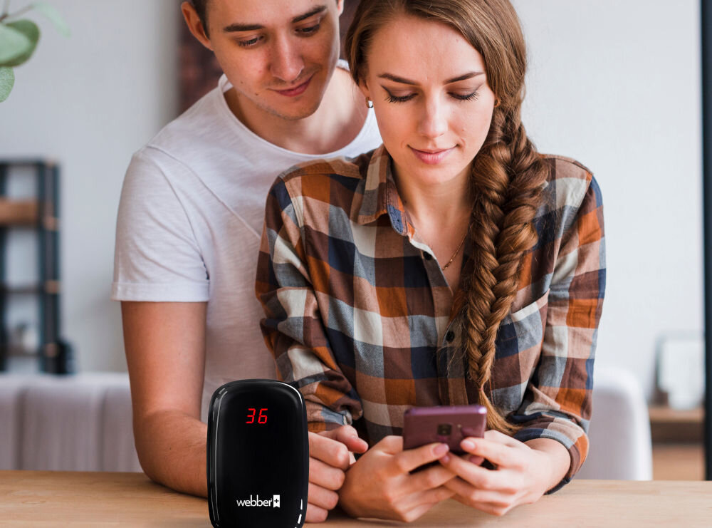 Czujnik jakości powietrza WEBBER SP75 zdbanie o zdrowie swoje bliskich rodziny bieżące pomiary skuteczne monitorowanie utrzymanie optymalnych warunków regularne śledzenie danych szybkie reagowanie na zmiany zapewnienie zdrowego środowiska 