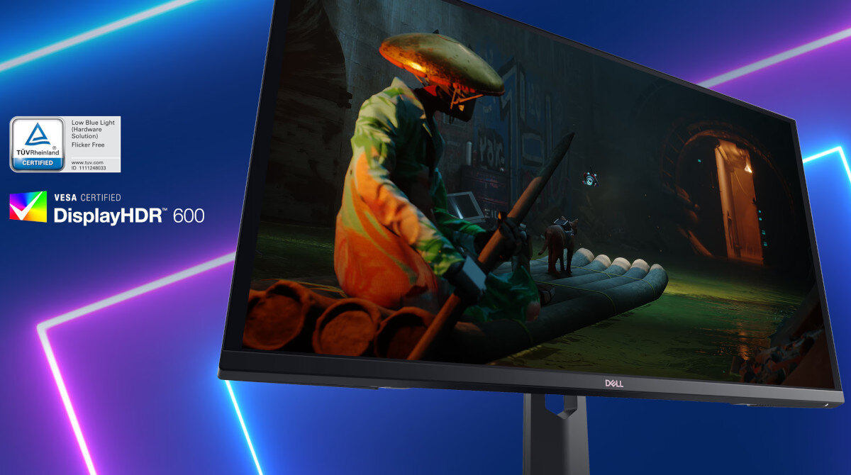 Monitor DELL G3223Q swietne odwzorowanie kolorow