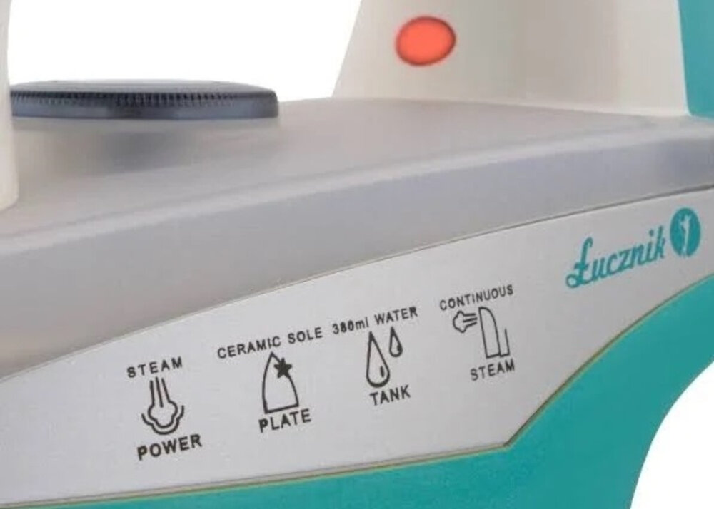 Żelazko ŁUCZNIK AST-112 obrotowy termostat wyposazenie