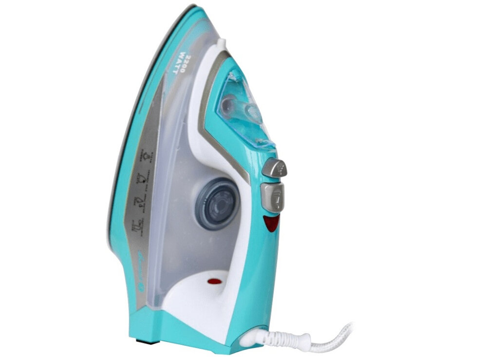 Żelazko ŁUCZNIK AST-112 moc 2200 W wbudowany generator pary bez wysilku uporanie sie z zagnieceniami komfort wygoda uzytkowanie