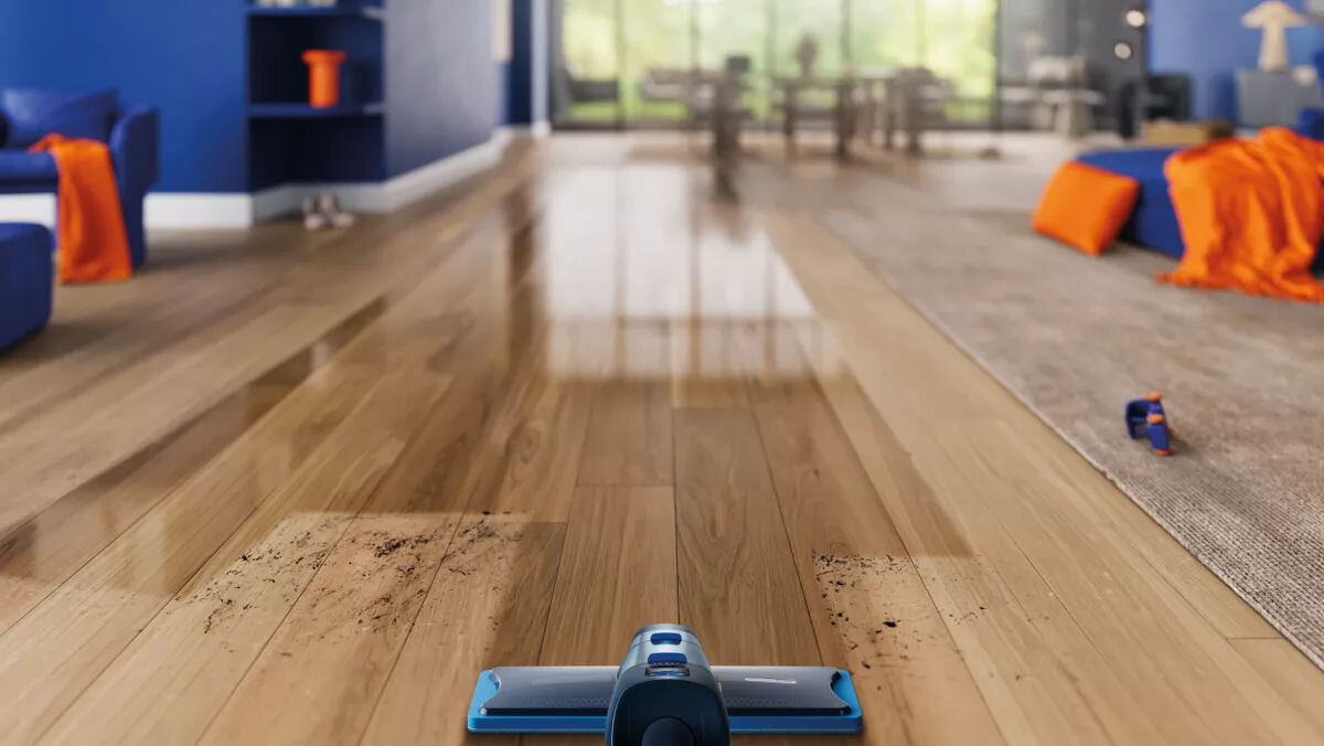 Płyn do mopów elektrycznych PHILIPS OneUp XV1892/02 do powierzchni twardych 2 x 40 ml mycie drewnianej podłogi szybkie schnięcie mopowanie i suszenie jednocześnie