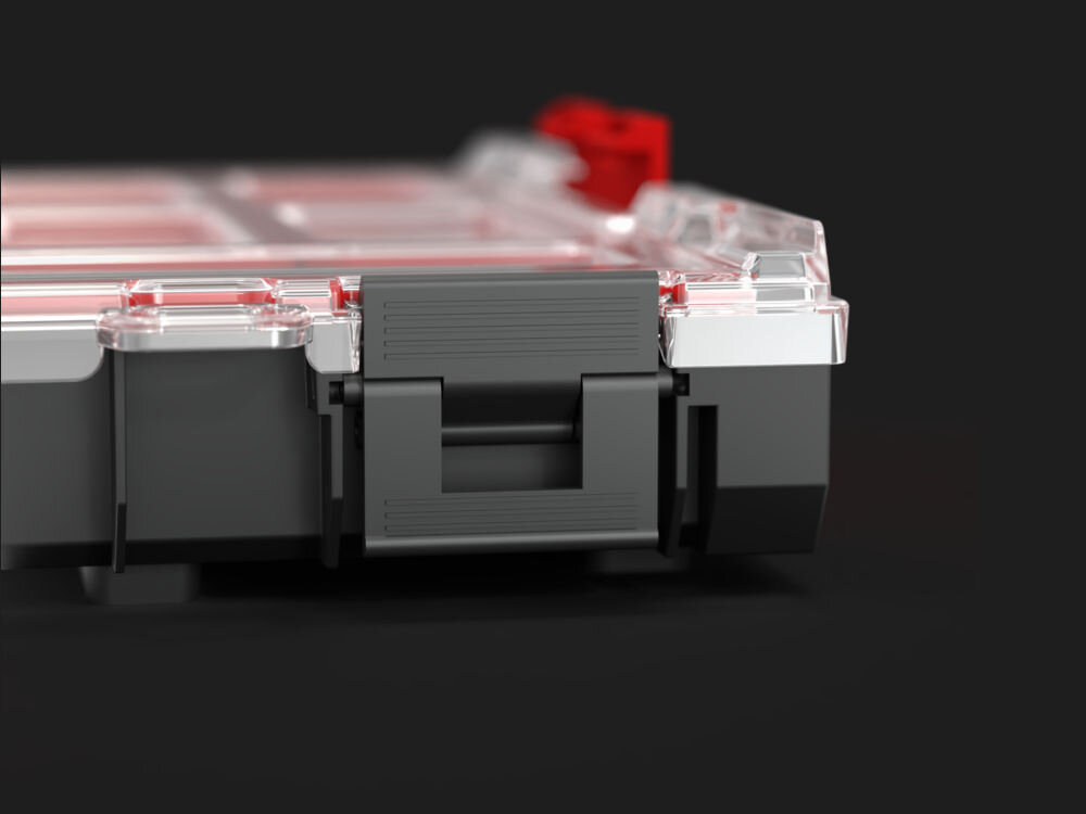 QBRICK System One Organizer L 2.0 organizer warsztatowy uszczelka fartuch poliamidowe zapięcia