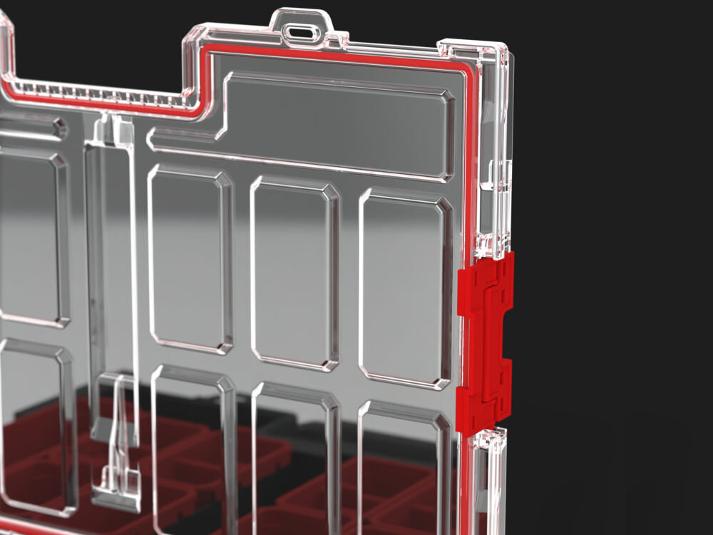 QBRICK System One Organizer L 2.0 organizer warsztatowy mobilność 18 kg waga 2.2 kg przekątna 540 mm