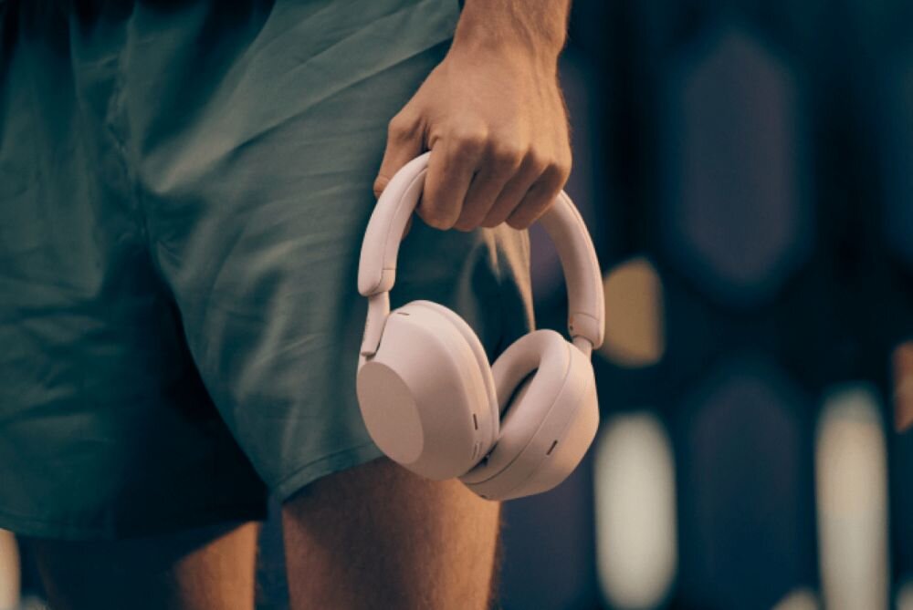 Słuchawki nauszne SONY WH-1000XM5 ANC aplikacja dzwiek preferencje