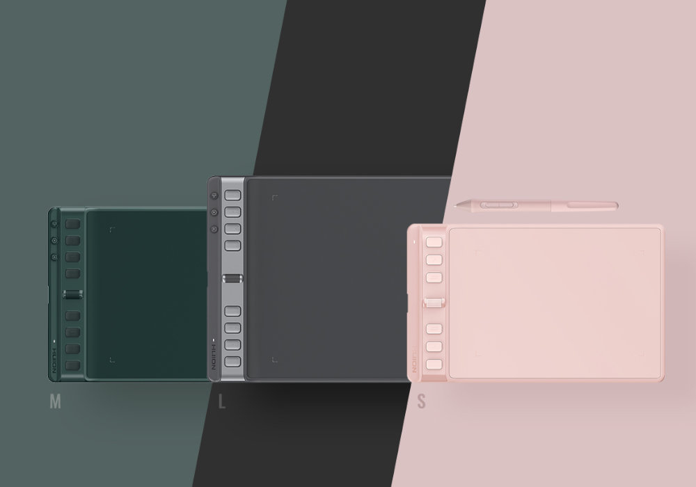 Tablet graficzny HUION Inspiroy 2S styl sztuka początkujący zaawansowany rysik technologia wyposażenie