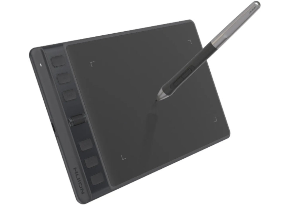 Tablet graficzny HUION Inspiroy 2S styl sztuka początkujący zaawansowany rysik technologia wyposażenie