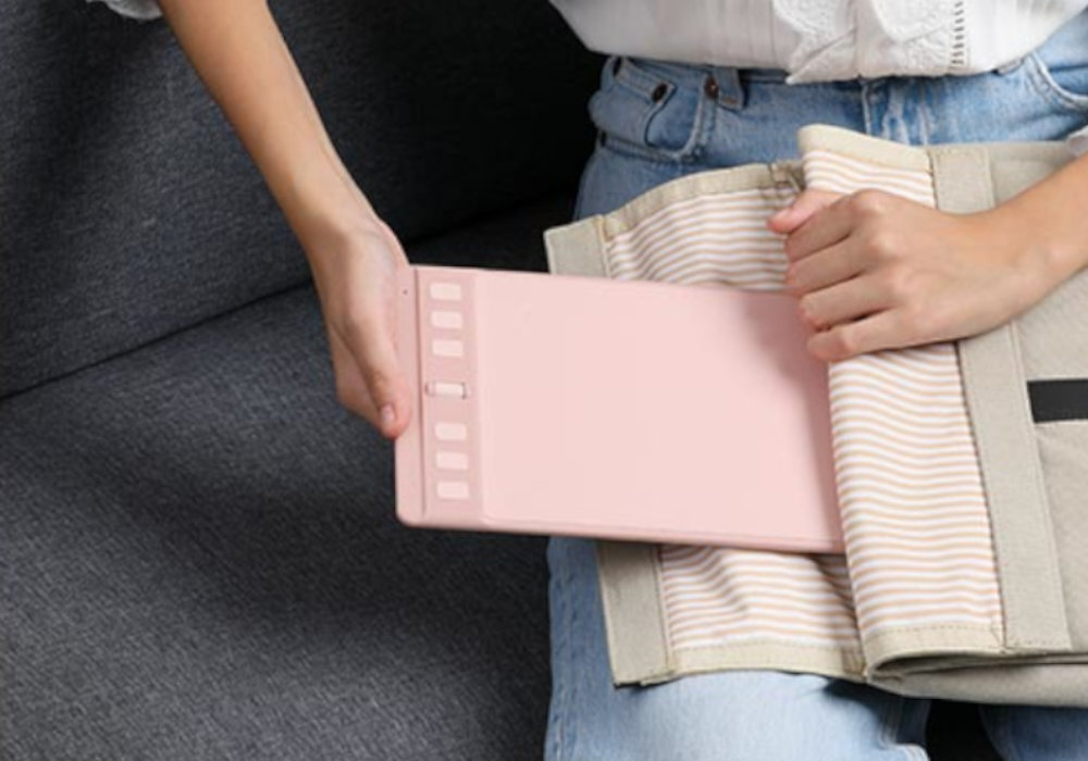 Tablet graficzny HUION Inspiroy 2S styl sztuka początkujący zaawansowany rysik technologia wyposażenie