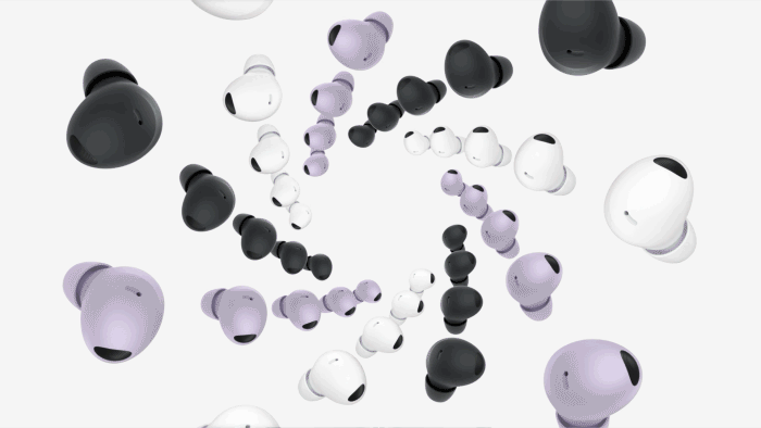 Nowe słuchawki Samsung Galaxy Buds2 Pro dostępne w trzech kolorach