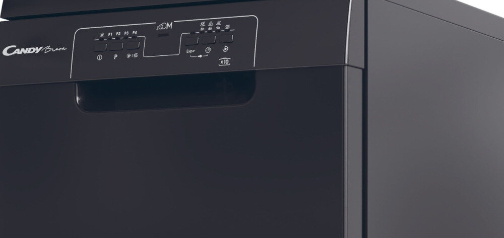 ZMYWARKA CANDY CDPH 2L1047B BRAVA wskaźniki informacyjne brak soli nabłyszczacza konieczność uzupełnienia