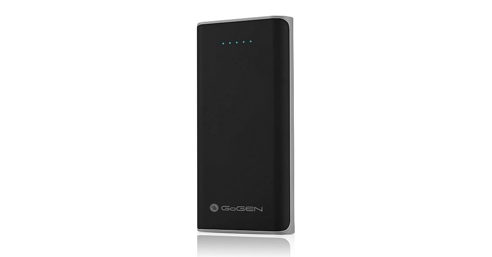 Powerbank GOGEN GOGPB160002BGR 16000 mAh ładowanie port usb kabel