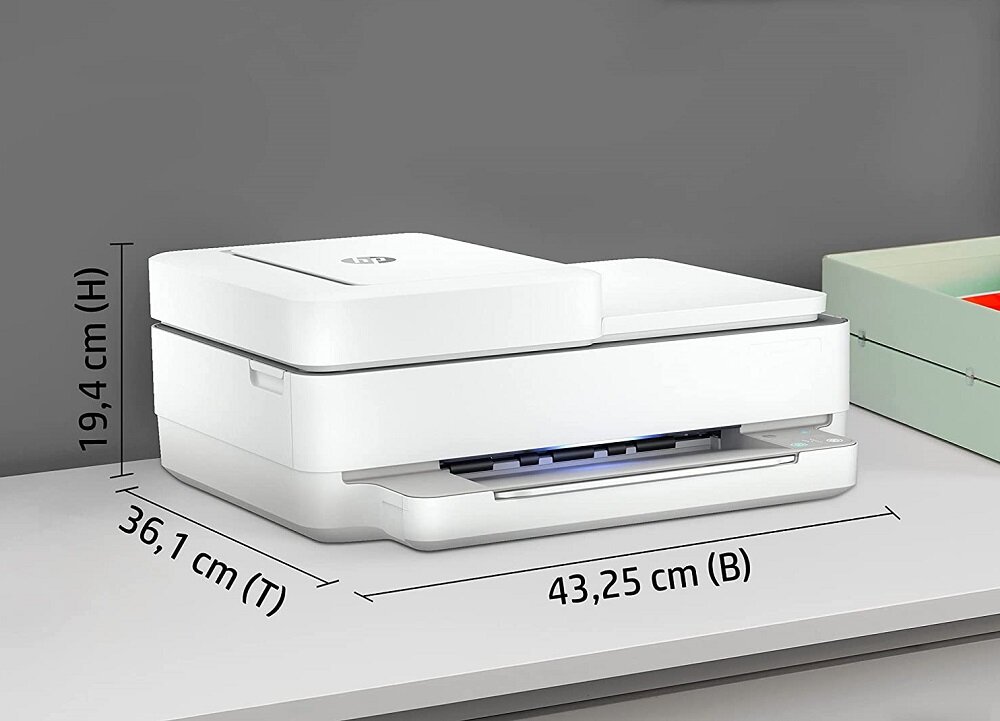 Urządzenie HP Envy 6420e  - wymiary konstrukcja   