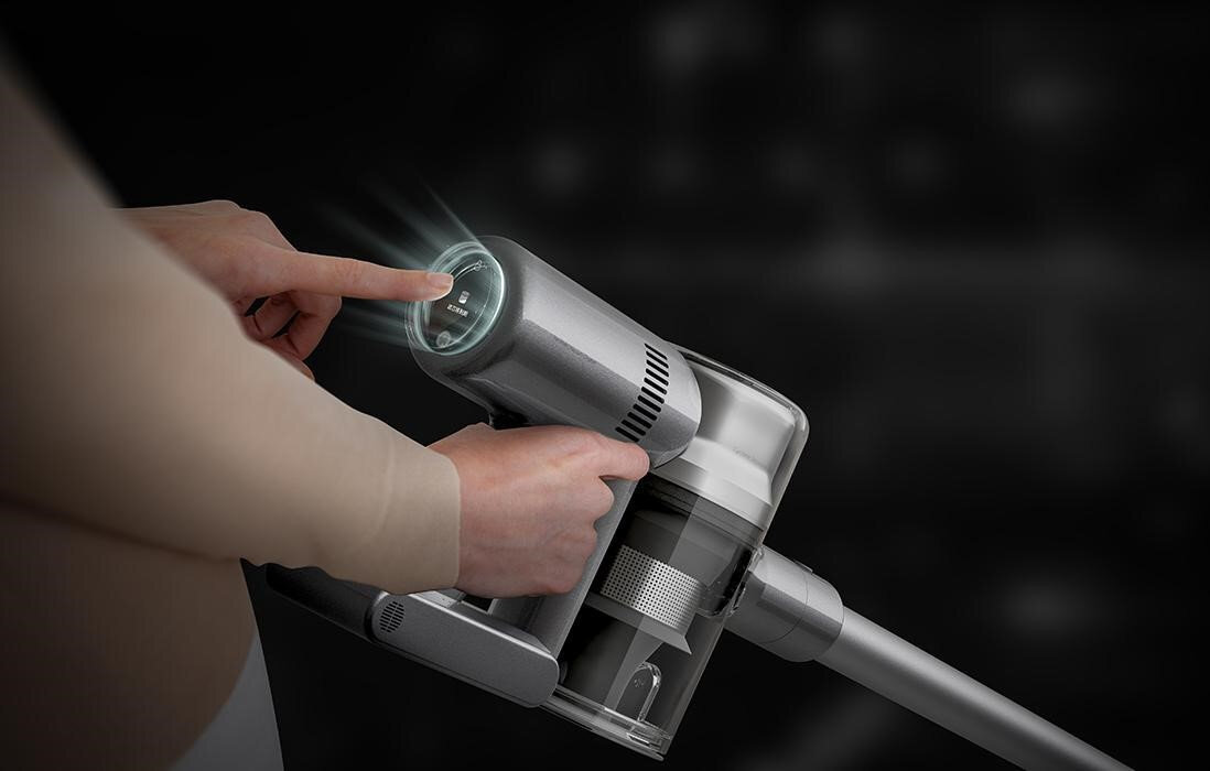 Odkurzacz DREAME V11 SE Funkcja blokady elektrycznej ustawienie trybu ciaglego