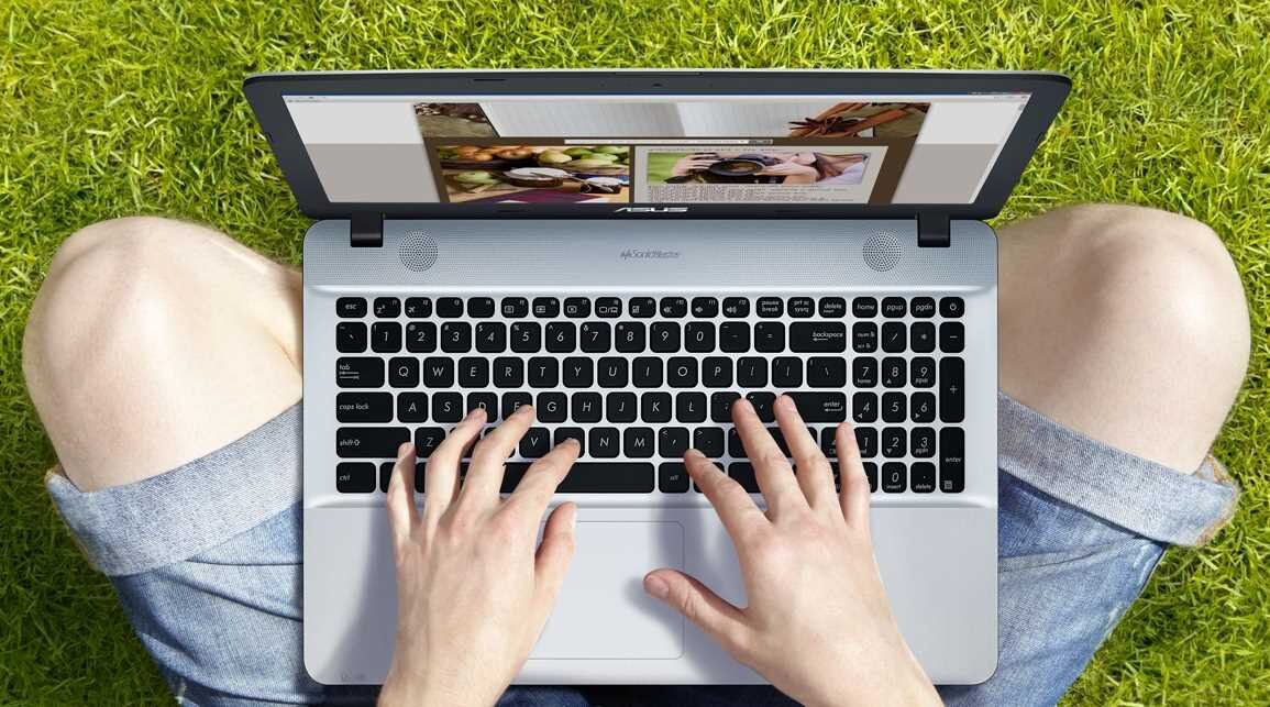 Laptop ASUS K541 X541 - klawiatura 