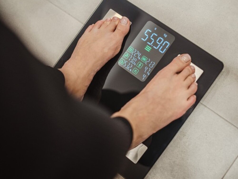 Waga łazienkowa PHYSIQ 2101 Czarny kv początek opisu