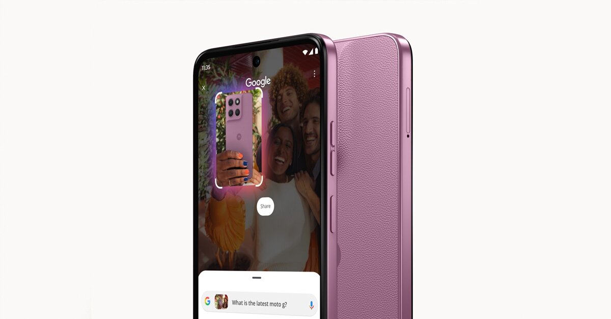 Motorola Moto G17 IP64 Gorilla Glass 3 wegańska skóra design wytrzymałość