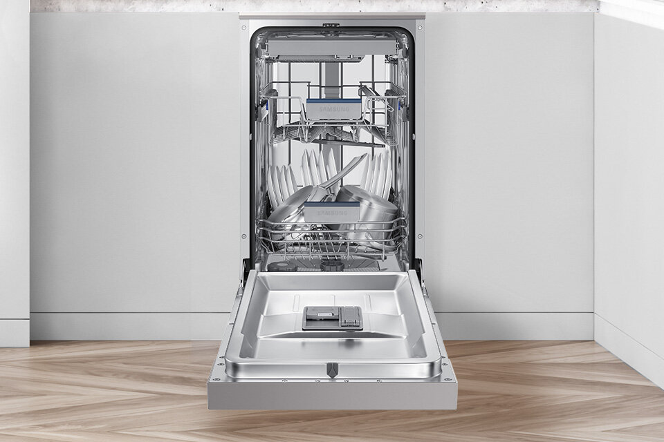 funkcja połowy załadunku w zmywarce Samsung dw50dg450fsret 