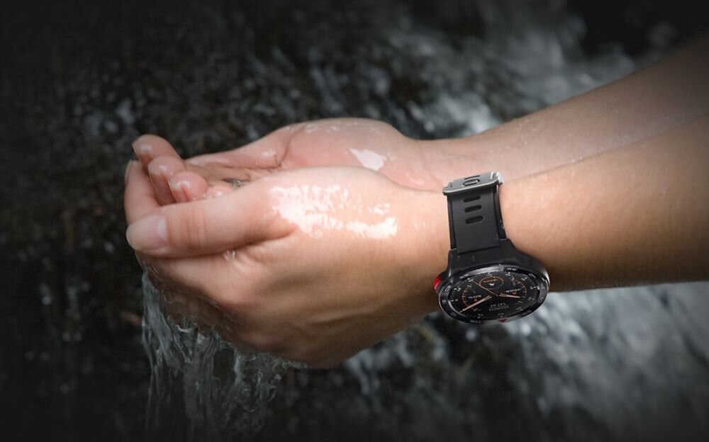 Smartwatch MIBRO GS Pro   ekran bateria czujniki zdrowie sport pasek ładowanie pojemność rozdzielczość łączność sterowanie krew puls rozmowy smartfon aplikacja 
