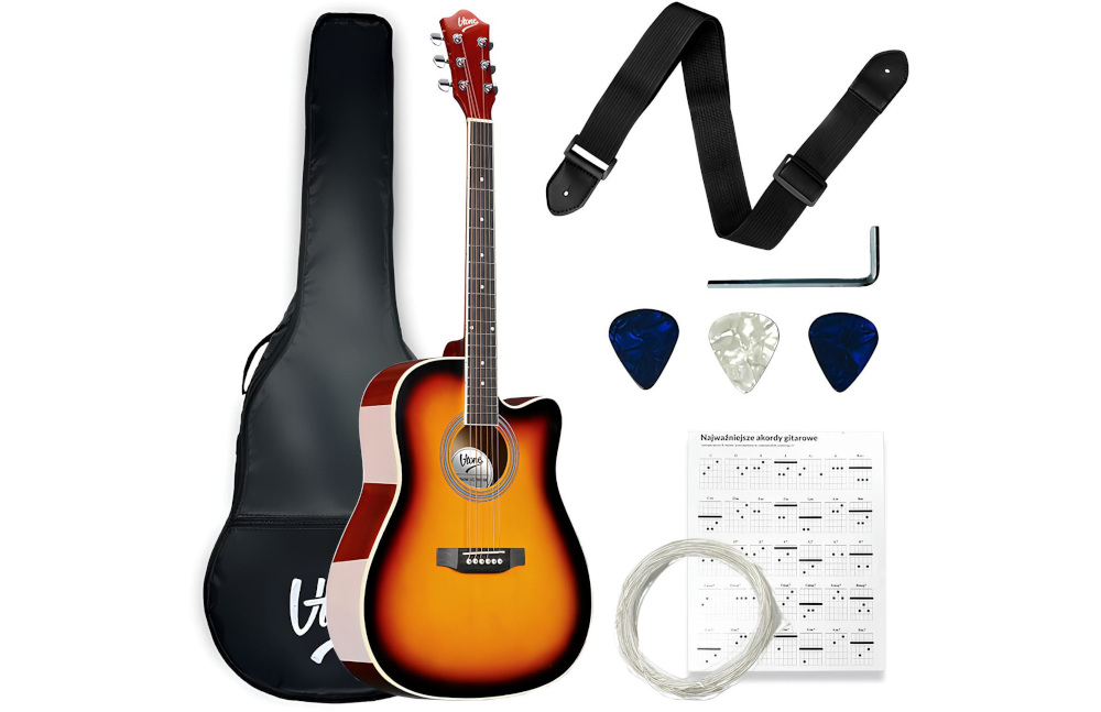 Gitara V-TONE AG Two zestaw