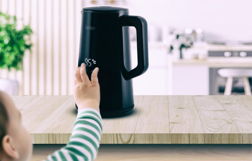 Czajnik LAUBEN Electric Kettle 1800BC Optymalna pojemność kawa herbata woda możliwości napoje