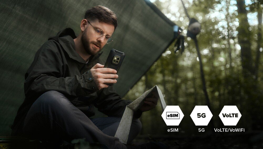 Smartfon MYPHONE Hammer Construction 2 5G Thermal Military Edition NFC 