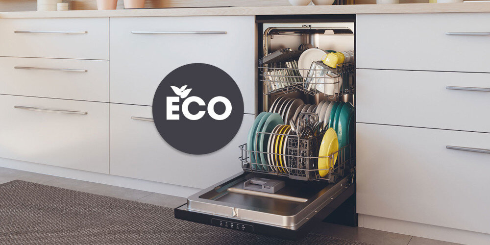 ZMYWARKA CANDY CDPH 2L1047B BRAVA Program ECO 50°C ekologiczny obniżenie rachunków za wodę prąd ochrona środowiska