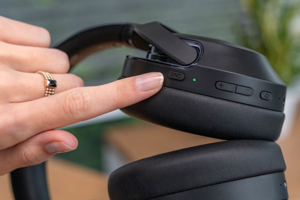 XMUSIC XWH910K aktywna redukcja hałasu ANC cisza komfort