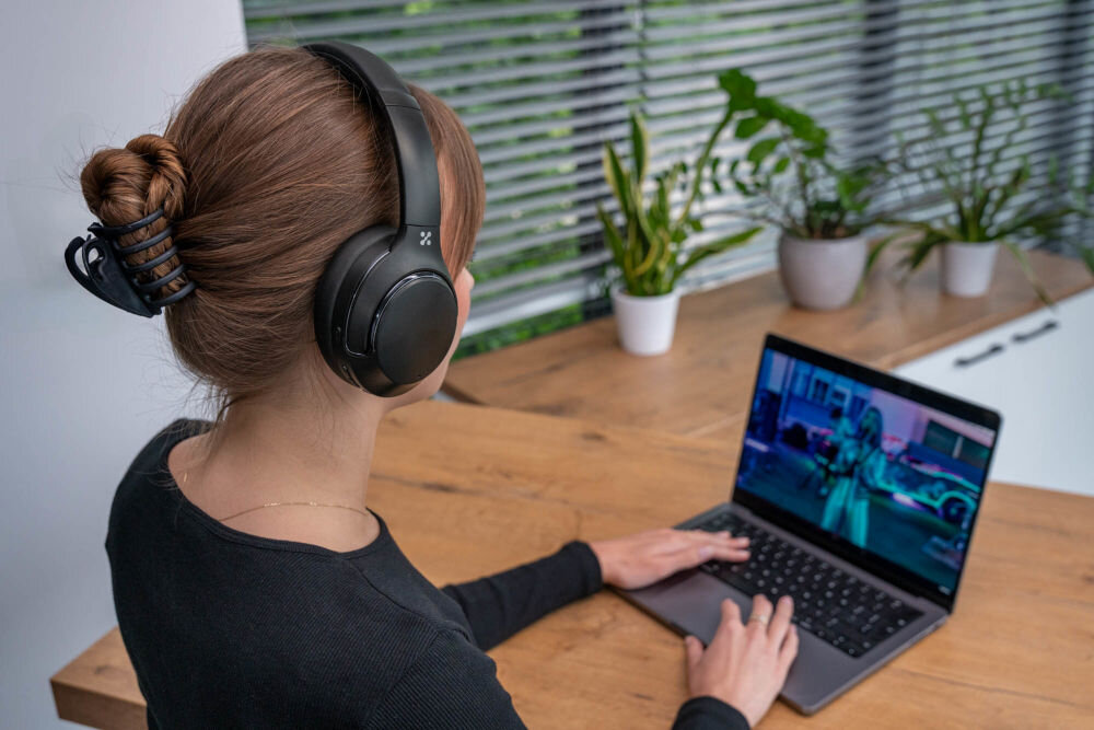 XMUSIC XWH910K tryb Gaming Mode precyzyjny dźwięk gry