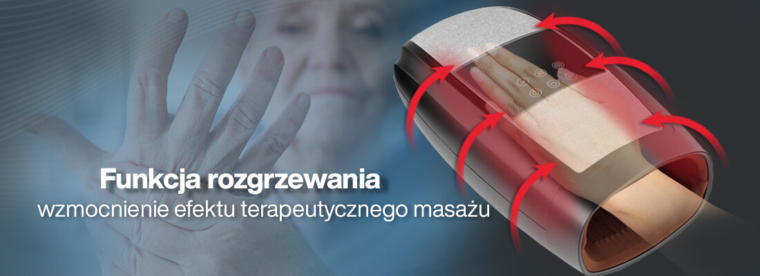 Masażer MEDIVON Hand Pro masujace elementy delikatnosc masazer