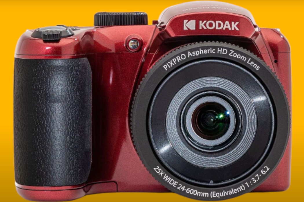 Aparat KODAK PixPro AZ255RD rozdzielczość bateria stabilizacja zoom af przysłona obiektyw makro ogniskowa 