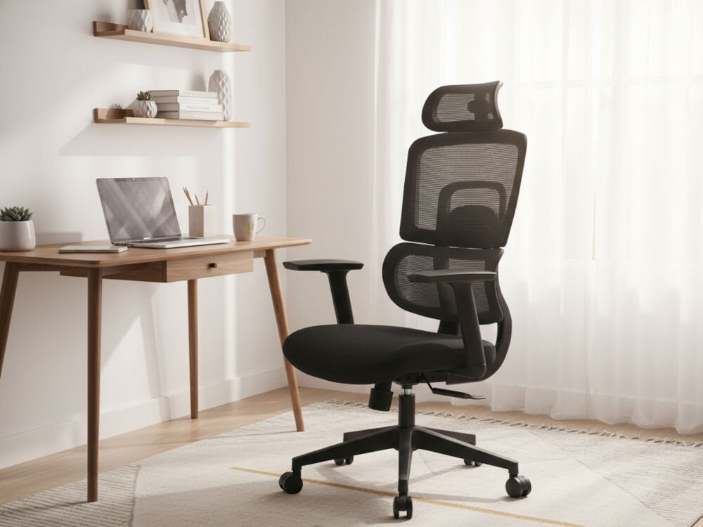 Fotel XQUANTUM ECH500K Czarny