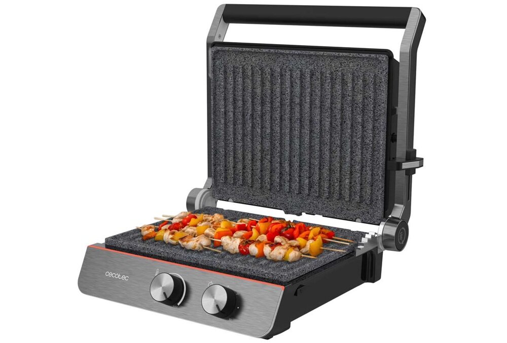 Grill elektryczny CECOTEC RocknGrill Blaze Neon kv początek opisu