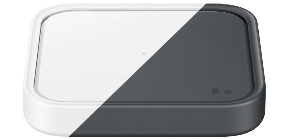 SAMSUNG Duo EP-P2400 dwóch klasycznych kolorach czarnym białym elegancki design - dwa warianty kolorystyczne