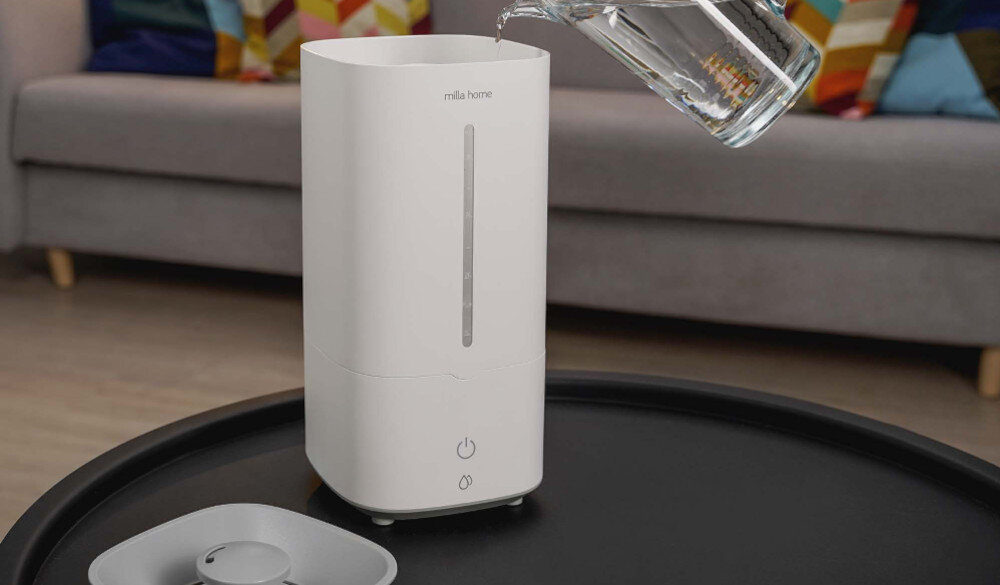 Nawilżacz ultradźwiękowy MILLA HOME MAH200 zbiornik na wodę łatwe czyszczenie