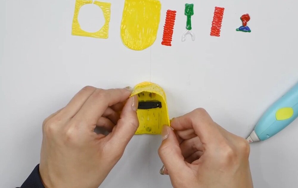 Zestaw MYFIRST Fun Pack Robot World filamenty, nietoksyczne, bezpieczne dla dzieci