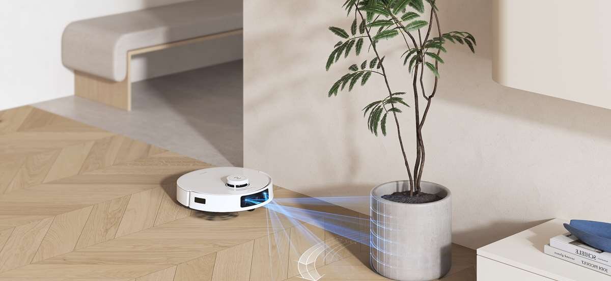 Inteligentne przetwarzanie i mapa zabrudzeń w DEEBOT T30 PRO OMNI