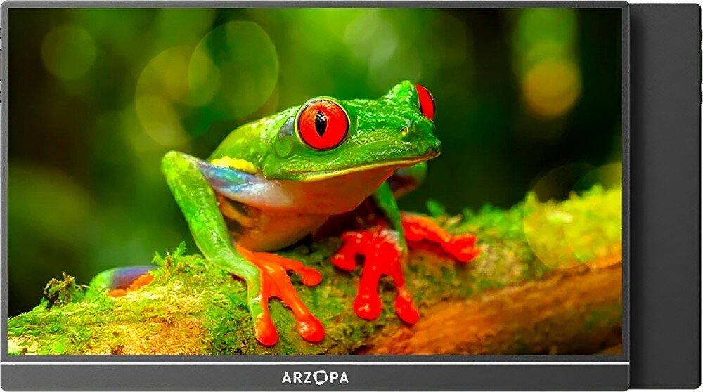 Monitor ARZOPA A1 15.6 1920x1080px IPS jasność kontrast czytelność kolory odświeżanie