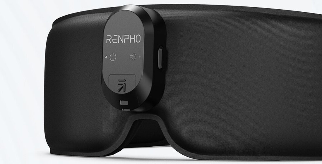 Opaska na oczy RENPHO EyeSnooze Aroma GS003 prezentacja design wizualizacja wygląd Twoje domowe spa