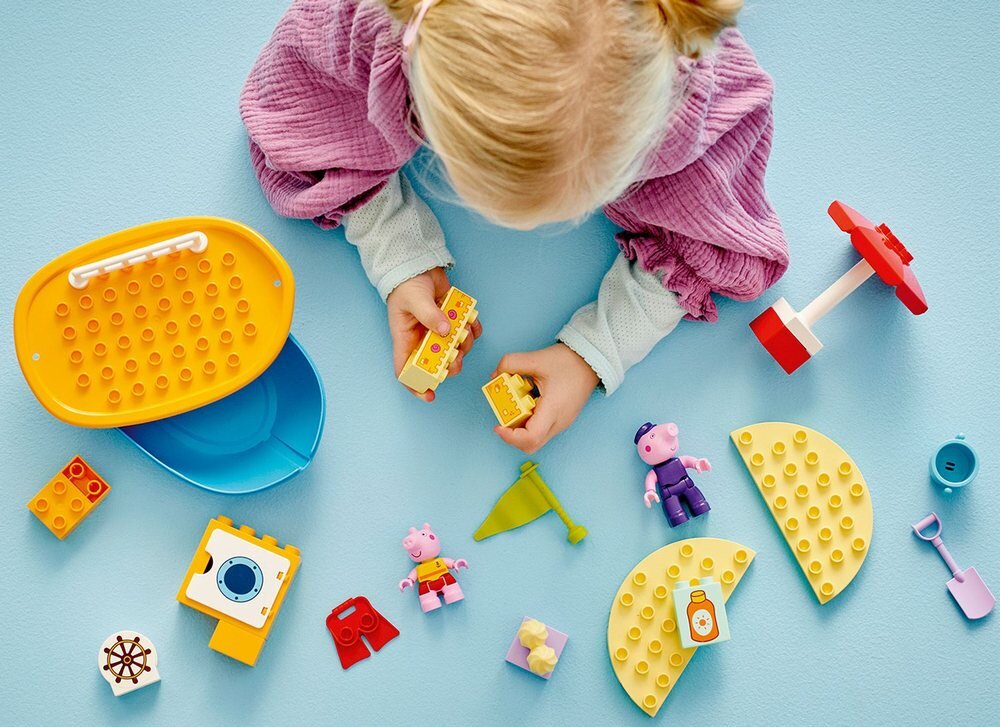 LEGO 10432 DUPLO Peppa i rejs łodzią umiejętności  