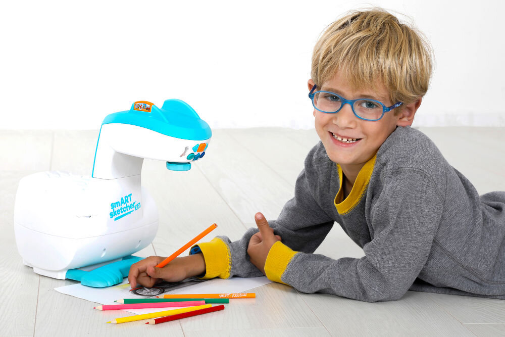 Zabawka projektor TM TOYS Smart Sketcher 2.0 SSP176 wysoka jakość karta sd schowek na kartę sd certyfikaty nagrody