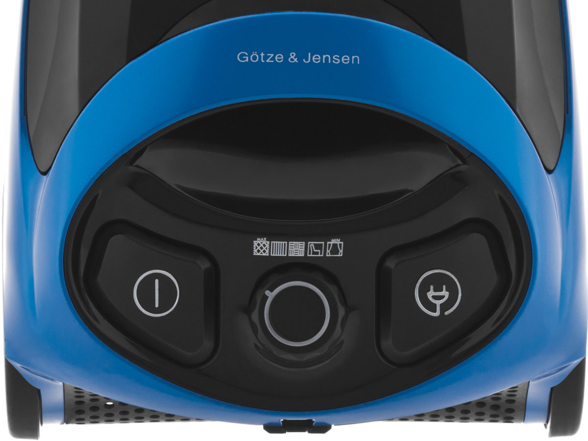 Odkurzacz GÖTZE & JENSEN VC200 Turboszczotka 800W obsluga pokretlo